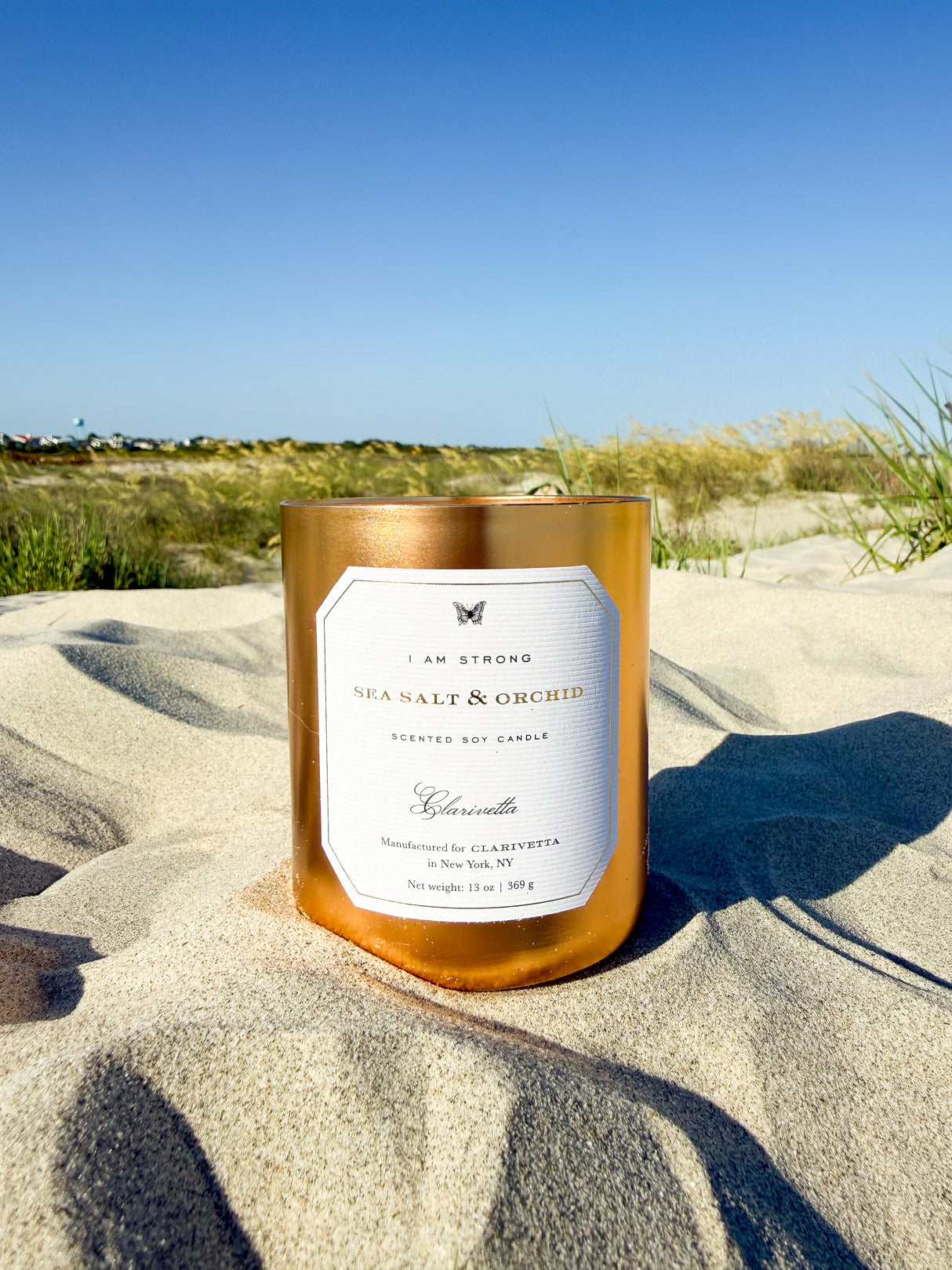 "I am strong" candle