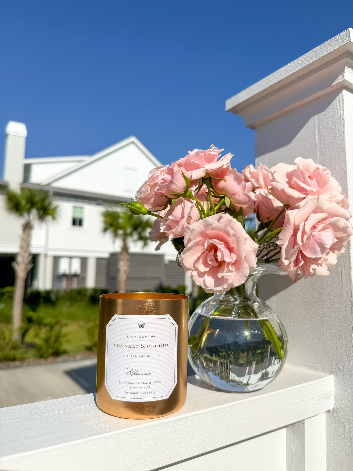 "I am worthy" candle